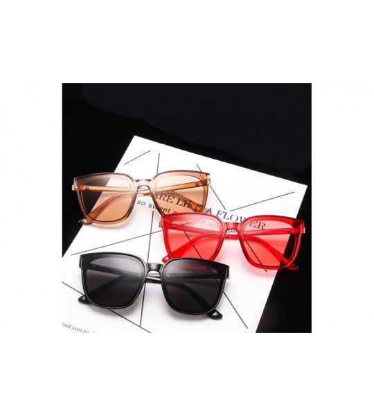 Semi-rimless Classic Polarized Sunglasses resistance Mirrored - Black - C7196EZM5AT $16.22