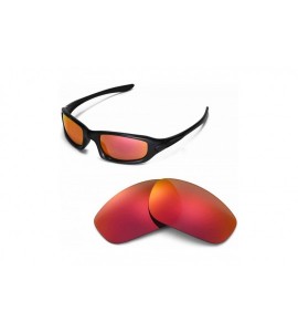 Shield Replacement Lenses Fives 4.0 Sunglasses - 9 Options Available - Fire Red Mirror Coated - Polarized - CK117M9VGPH $29.23