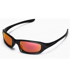 Shield Replacement Lenses Fives 4.0 Sunglasses - 9 Options Available - Fire Red Mirror Coated - Polarized - CK117M9VGPH $29.23