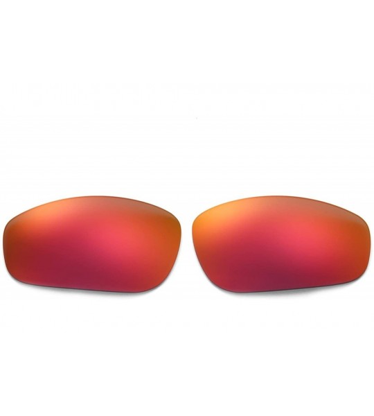 Shield Replacement Lenses Fives 4.0 Sunglasses - 9 Options Available - Fire Red Mirror Coated - Polarized - CK117M9VGPH $29.23