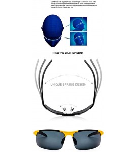 Goggle Mens Sunglasses Polarized Sport UV Protection Ultralight Al Mg Sunglasses for Men Fishing Driving Golf - C418WM8U837 $...