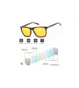 Oversized Oversized Night-Driving Glasses for Women - Polarized Lens Stylish-Safety Nighttime/Rainy/Cloudy - CB18X07WZQ4 $38.88