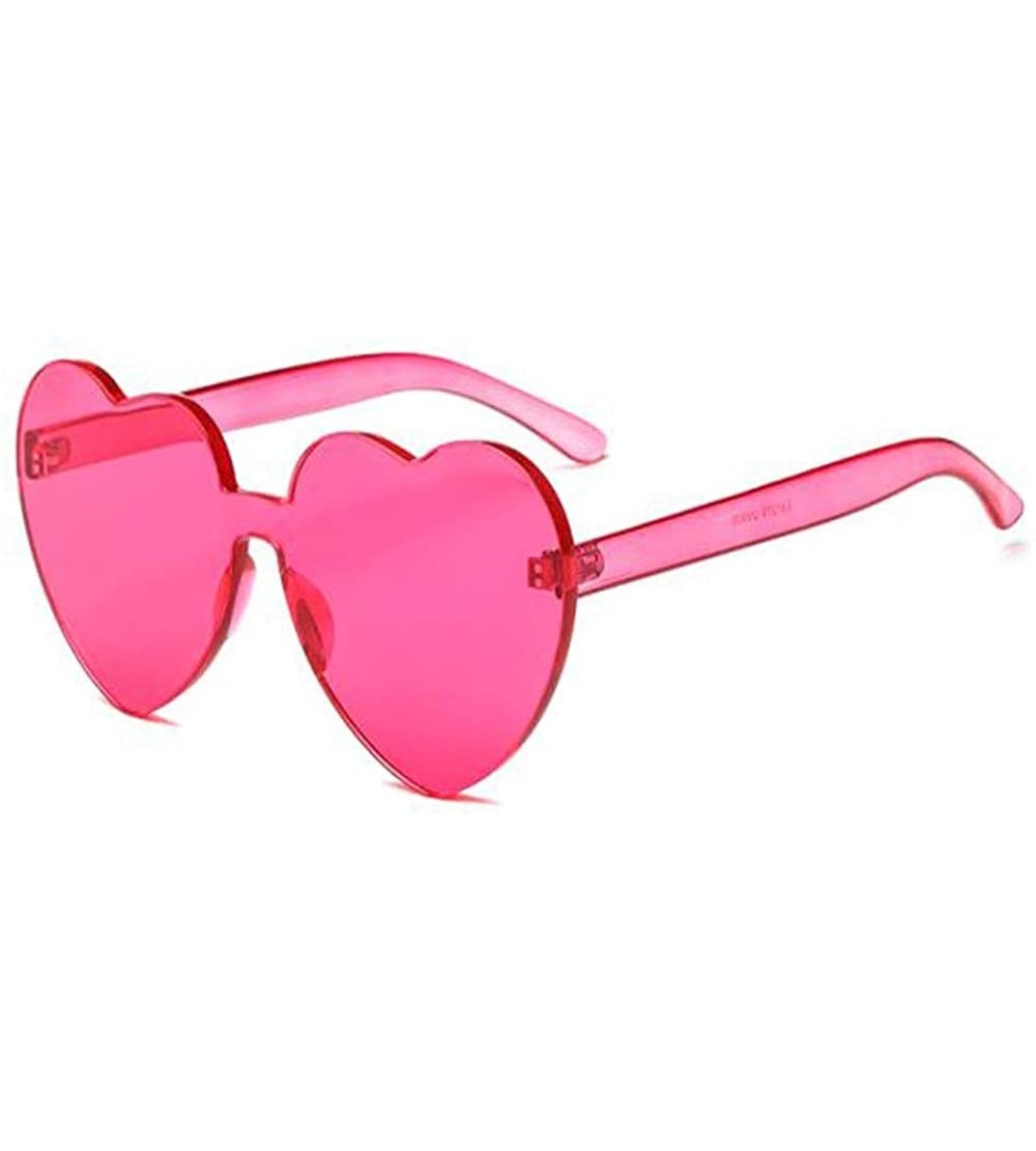 Rimless attractive Sunglasses Accessories Rose bengal - CJ18RDUAKD0 $17.62