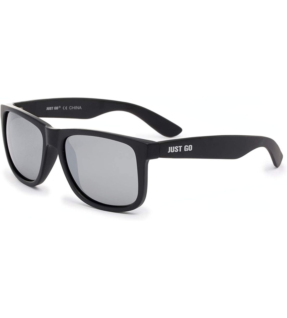 Wayfarer Unisex Polarized Tr90 Sunglasses Vintage Sun Glasses for Running Fishing Golf Driving Men and Women - CP18T2LA86T $2...