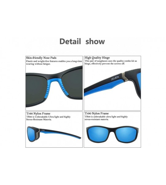 Goggle Polarized Sports Sunglasses for men women Baseball Running Cycling Fishing Golf Tr90 ultralight Frame JE001 - CK18WO33...