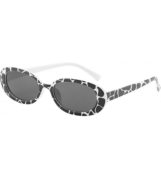 Oversized Polarized Sunglasses Fashion Glasses Protection - Spot - CD18TND2CER $29.38