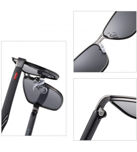 Shield Sunglasses Polarized Tactical Mirrored Protection - D - CL199AXDCA7 $55.56