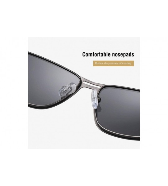 Shield Sunglasses Polarized Tactical Mirrored Protection - D - CL199AXDCA7 $55.56