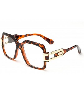 Oval Newbee Fashion Oversized Clear Lens - 1991 Tortoise - CM17XXRZMD6 $22.47