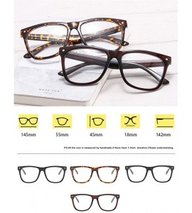 Wayfarer Unisex(Womens Mens) Fashion Frame retro Classic Eyewear Clear Lens Glasses - Color 4 - C118M2H7EEN $20.40