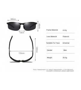 Oval Polarized Sunglasses Sunglasses for Men Polarized Sunglasses for Men - N - CF198O363ZL $32.94