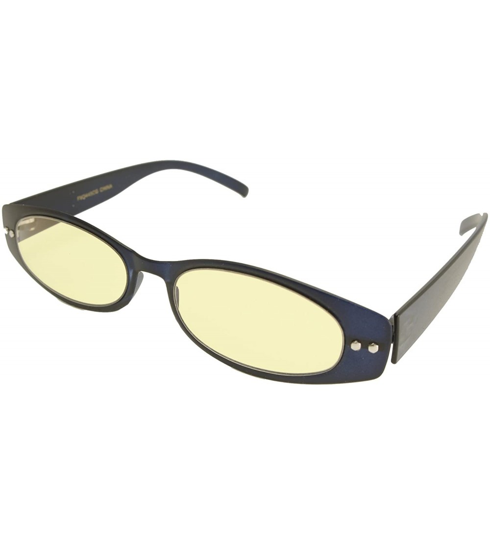 Oval 1 Flexlite Uv Protection - Anti Blue Rays Harmful Glare Computer Eyewear Glasses - BLUE BLOCKING - CX1889AE53E $31.04