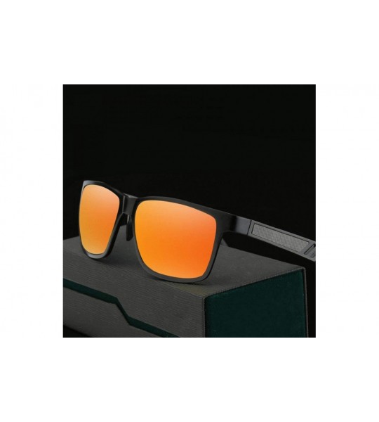 Aviator Aluminum Men's Polarized Mirror SunGlasses Male Driving Silver Whitemercury - Silver Blackgray - C918YZUTDMD $41.89