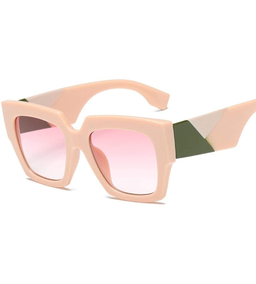 Rimless Fashion Sunglasses Trend Sunglasses Women'S Box Sunglasses - CH18XMOXCKA $83.03