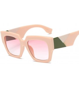 Rimless Fashion Sunglasses Trend Sunglasses Women'S Box Sunglasses - CH18XMOXCKA $83.03