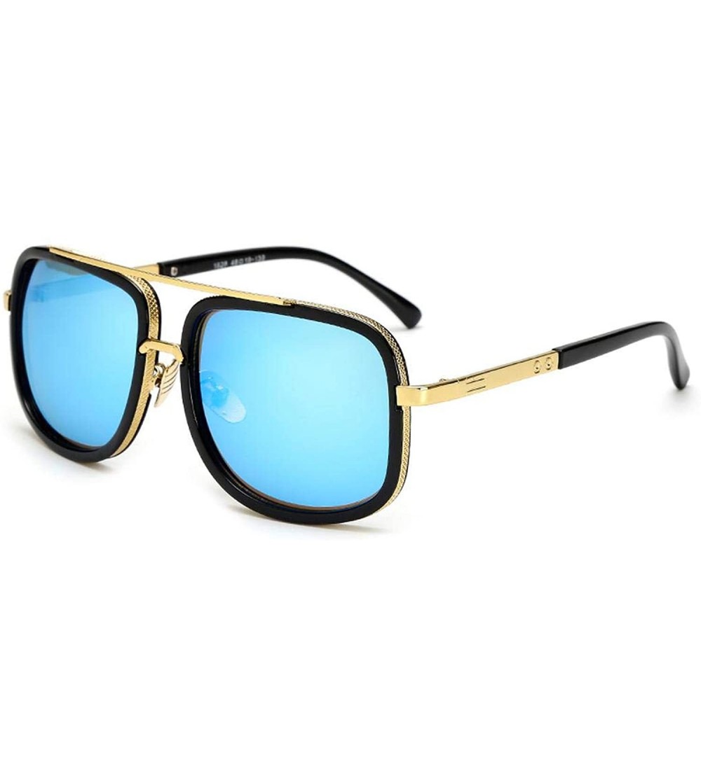 Square Oversized Men Mach One Sunglasses Luxury Brand Women Sun Glasses Square Male Retro De Sol Female For - Jy1828 C4 - CX1...