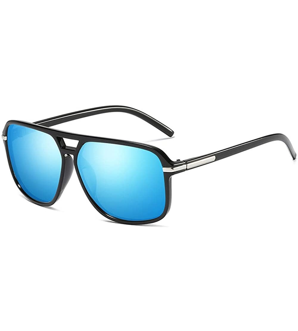 Round Polarized Sunglasses Outdoor Protected Oversized - C618TN22Y8Z $34.98