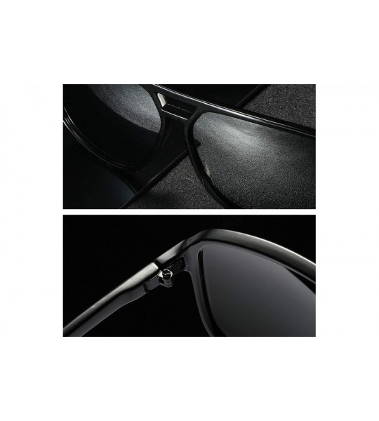 Round Polarized Sunglasses Outdoor Protected Oversized - C618TN22Y8Z $34.98