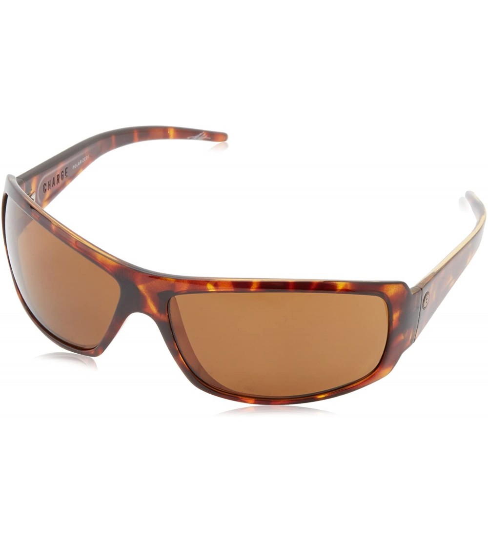 Sport Visual Charge Polarized Sunglasses - Tortoise Shell - C511JKF6UWZ $88.82