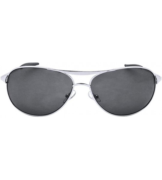 Oversized Large Aviator Sunglasses for Men Spring Hinge Sunglasses Wide Frame BG20045S - C111807TE27 $19.26