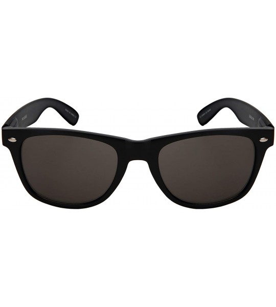 Wayfarer Wholesale 80's Retro Style Horned Rim Sunglasses Unisex Spring Hinge -12 Pack - C118IR7DNA8 $31.21