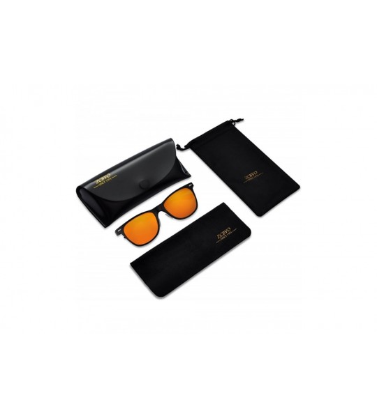 Wayfarer Sunglasses for Men Women Polarized sunglasses Fashion Vintage Wayfarer Sun Glasses - C6 - CM18E7CKNI9 $18.91