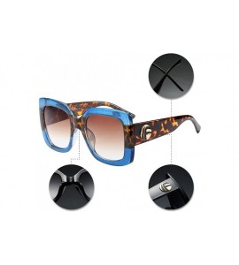 Oversized New Women Fashion Oversized Sunglasses UV400 Protection - Style 04 - C718GWMYXGA $20.14