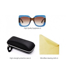 Oversized New Women Fashion Oversized Sunglasses UV400 Protection - Style 04 - C718GWMYXGA $20.14