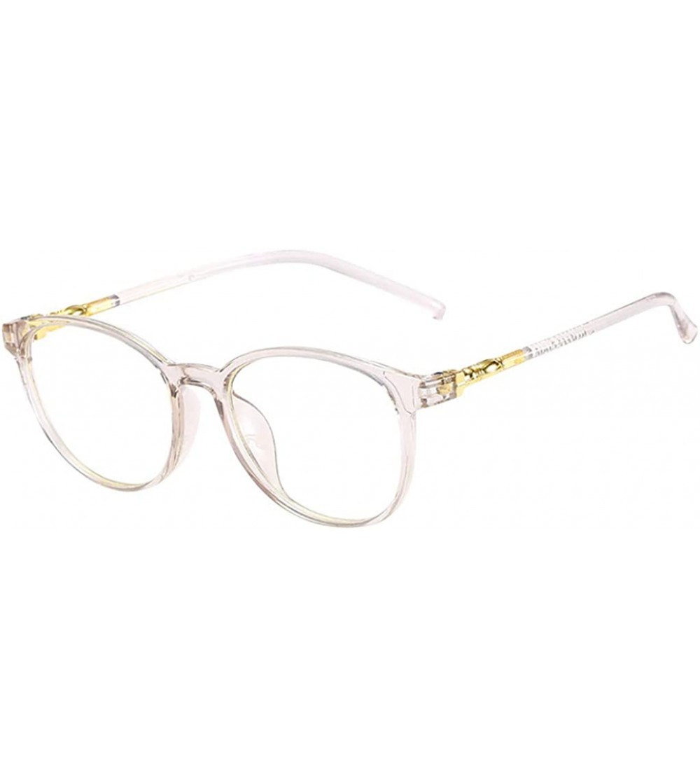 Oversized Square Flat Glasses - GorNorriss Unisex Light Stylish Non-prescription Eyeglasses Glasses Clear Lens Eyewear - CJ18...