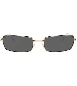 Square "Matrix" Blue Light Blocking Eyewear - Champagne Gold/Grey - C518S0Y9EAC $67.68