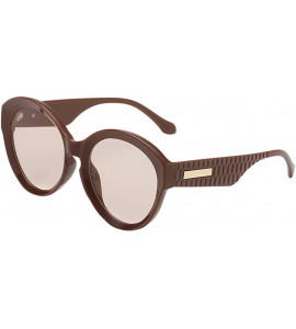 Rectangular Multicolor Sunglasses Oversized Everyday - B - C618T0026X4 $14.76