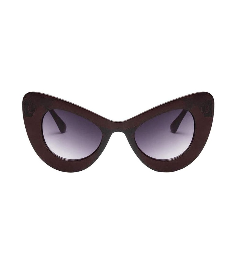 Square Fashion Sunglasses Eyewear Butterfly - E - CU199SDKQN2 $14.61