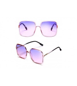 Oversized Square Oversized Sunglasses for Women Classic Fashion Vintage Eyewear for Outdoor-100% UV Protection - CY1905S2TS7 ...