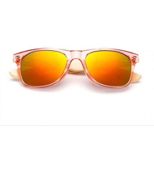 Goggle Bamboo Sunglasses For Men Women Travel Goggles Sun Glasses Vintage C3 Multi - C9 - C718YZU9A7X $19.48