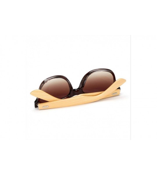 Goggle Bamboo Sunglasses For Men Women Travel Goggles Sun Glasses Vintage C3 Multi - C9 - C718YZU9A7X $19.48