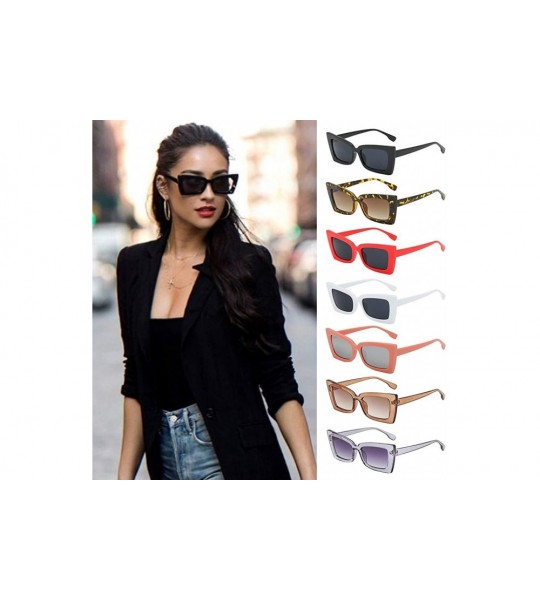 Oversized Sunglasses Polarized Protection Eyeglasses - G - CB196NAU7MZ $16.68