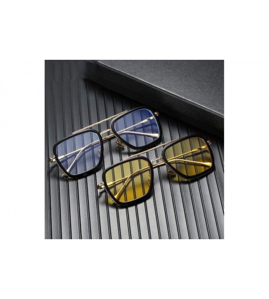 Aviator Retro Aviator Square Blue Light Blocking Computer Glasses/Sunglasses Goggle - Style 03 - CW18ARKI6YT $81.99