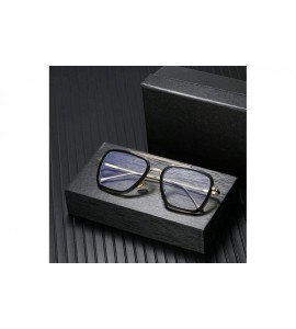 Aviator Retro Aviator Square Blue Light Blocking Computer Glasses/Sunglasses Goggle - Style 03 - CW18ARKI6YT $81.99