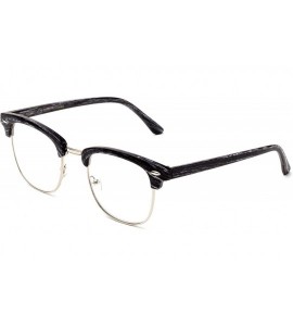 Oval Babo" Slim Oval Style Celebrity Fashionista Pattern Temple Reading Glasses Vintage - Wooden Black - C7182S77TYN $19.09