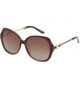 Cat Eye Oversized Sunglasses Polarized Shopping - C418T43H36O $30.16