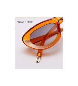 Cat Eye Cat Eye Sunglasses for Women Candy Color Sun Glasses Cateye Spectacles UV400 - C1 - CF190DUHZRA $16.12