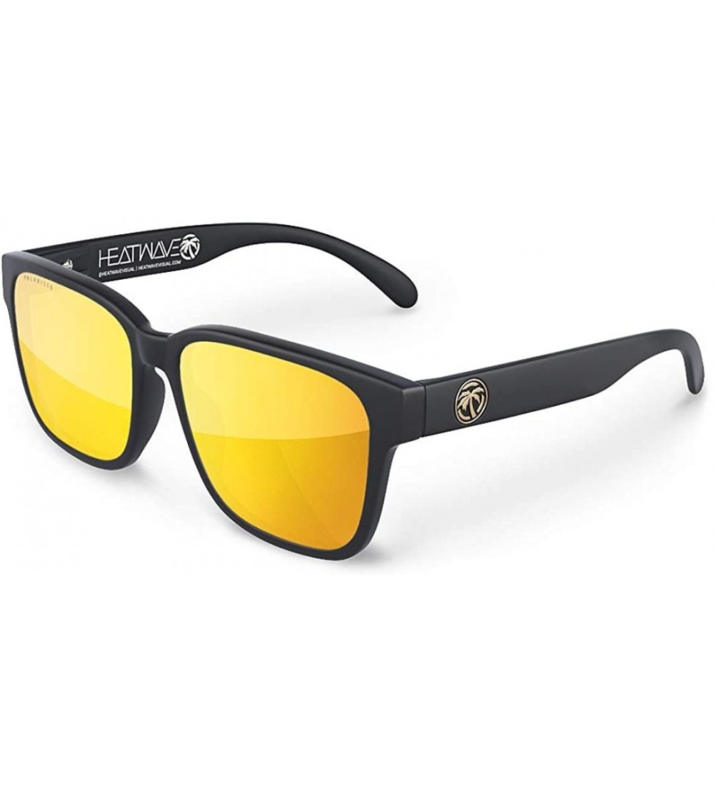 Shield Apollo Sunglasses - Gold Polarized - CF18SXR8AHA $94.11