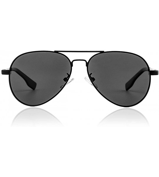 Aviator 2-Pack Polarized Small Aviator Sunglasses for Small Face Women Men Juniors - 52mm - Gold/Grey - CA196MN7HC3 $26.53