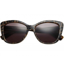 Wayfarer Polarized Woman's Classic Jackie-O Cat Eye Retro Fashion Sunglasses - Leopard - Polarized Brown - CV188WARZO0 $26.55