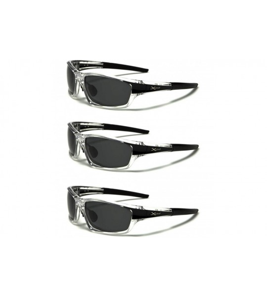 Wrap Polarized 1-2 or 3 pair Translucent Sport Wrap - 3 Pair Black - CZ18NCETM2L $33.01