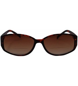 Wrap Eyes Stylish Bifocal Sunglasses - Tortoise - CE11TO9XQR9 $40.72