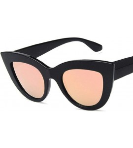 Oversized Cat Eye Sunglasses Women Retro Women Sun Glasses Female Lady Eyewear Oculos 4 - 10 - CQ18XHGQO6K $18.40