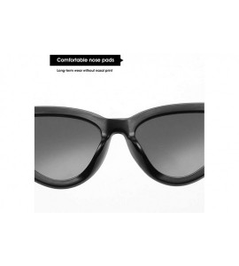 Oval Fashion Diamond Sunglasses Unisex-Shade Glasses Cat Eye Mirror Lens-Sturdy Frame - C - CX1905Z9A37 $56.71