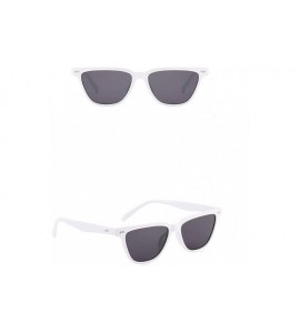 Rimless Men Women Beach Retro Sunglasses Vintage Square Designer Sun Glasses - A - C618OAIG5N9 $17.49