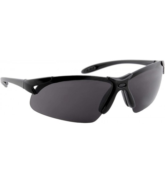 Sport Unisex Sunglasses Outdoor Military Lightweight Sport Modern Inspired - Black Frame/ Black Lens - C418K3TY68M $19.61